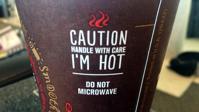 Caution, hot!