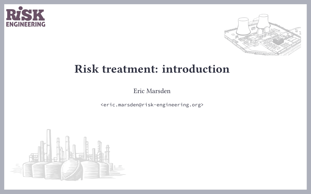 Decisions On Risk Treatment